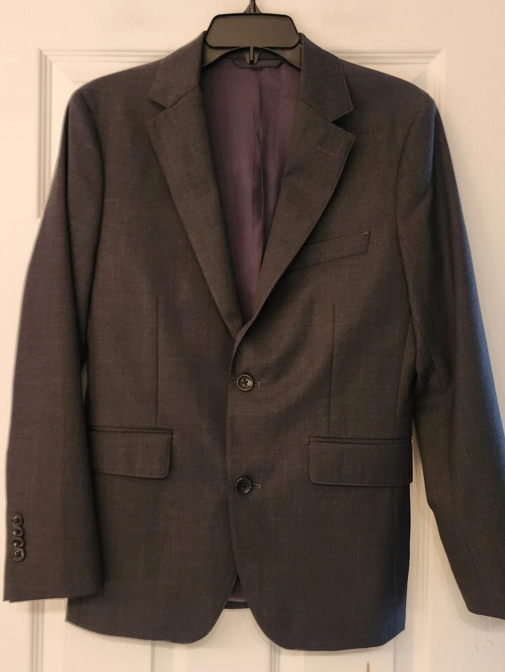 BONOBOS Daily Grind Tailored Fit Suit Jacket in Charcoal Grey Size 36S